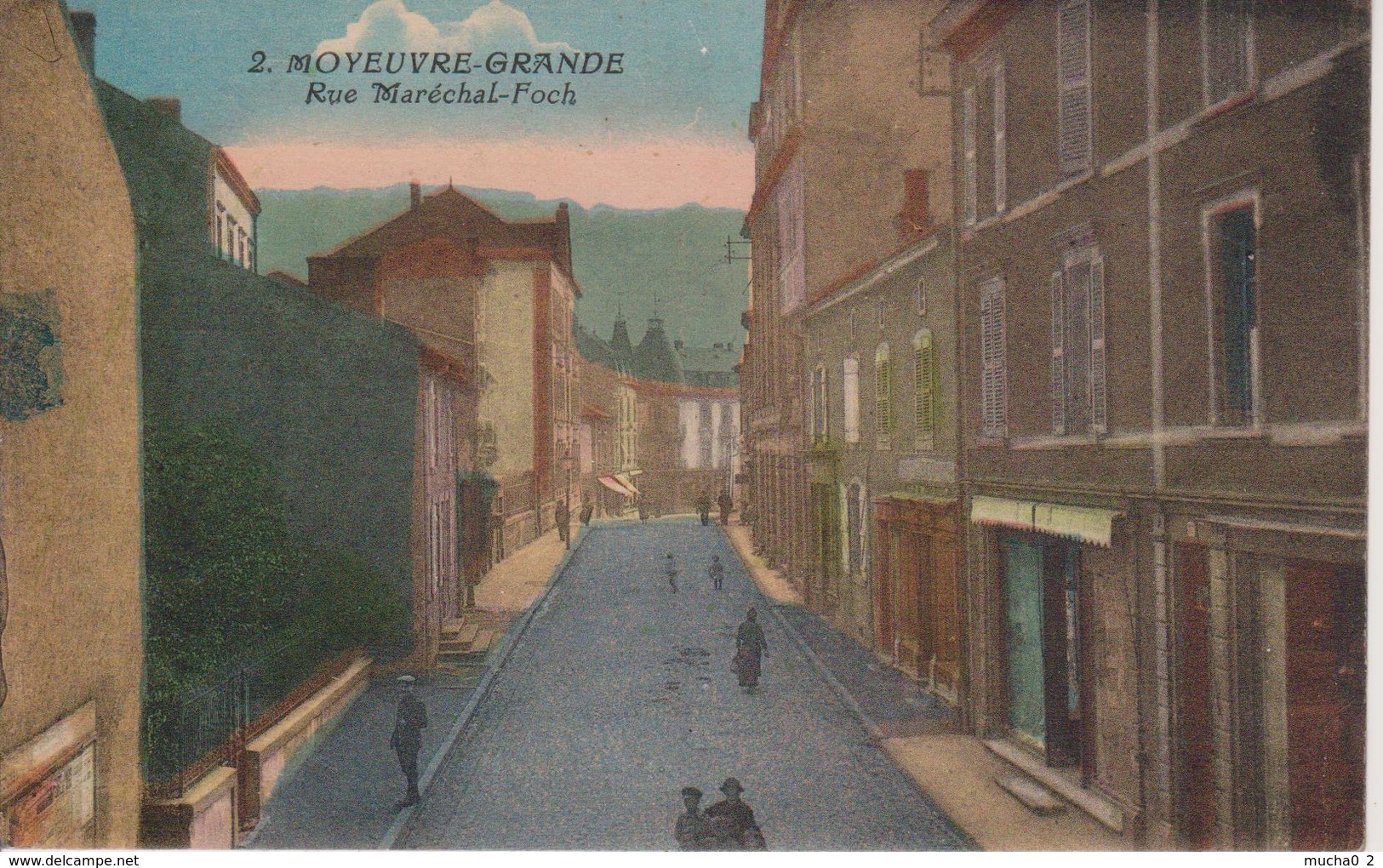 57 - MOYEUVRE GRANDE - RUE MARECHAL FOCH - Autres & Non Classés