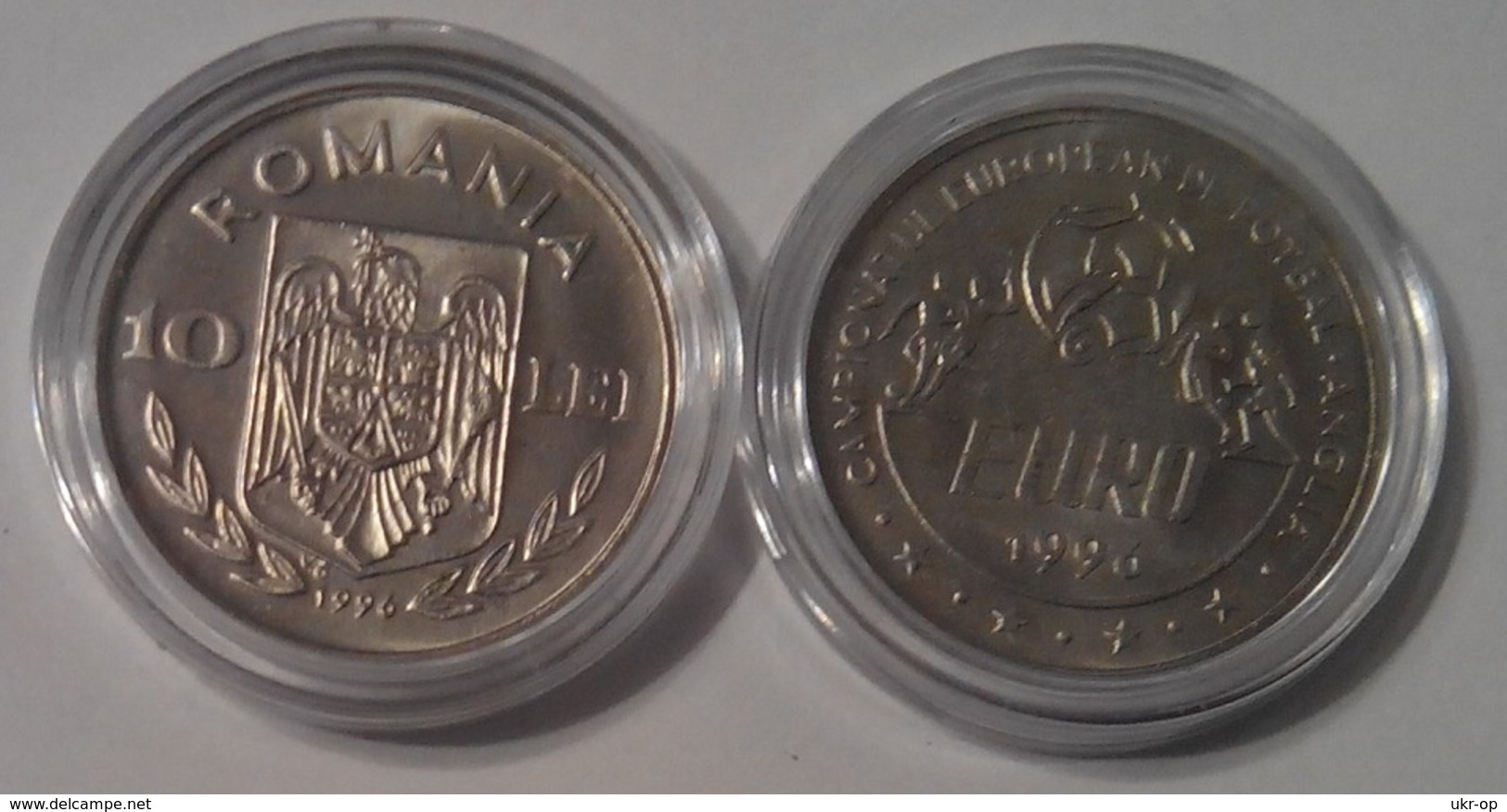 Romania - 10 Lei 1996 UNC Comm. EURO - 1996 Ukr-OP - Rumänien