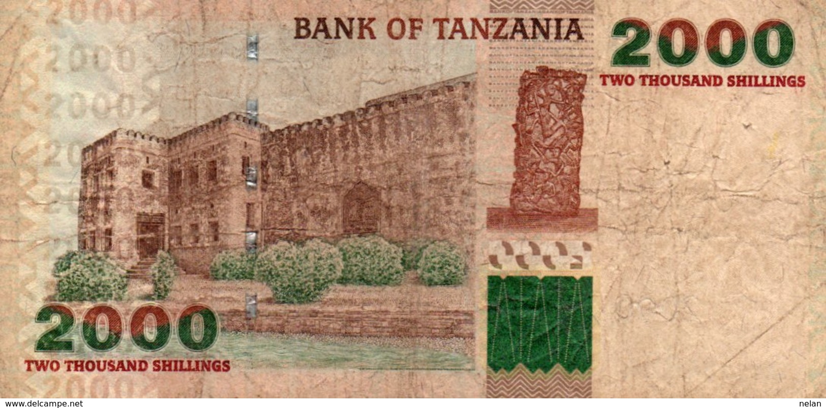 TANZANIA 2,000 Shilingi/Shillings 2003 P-37 - Tanzania
