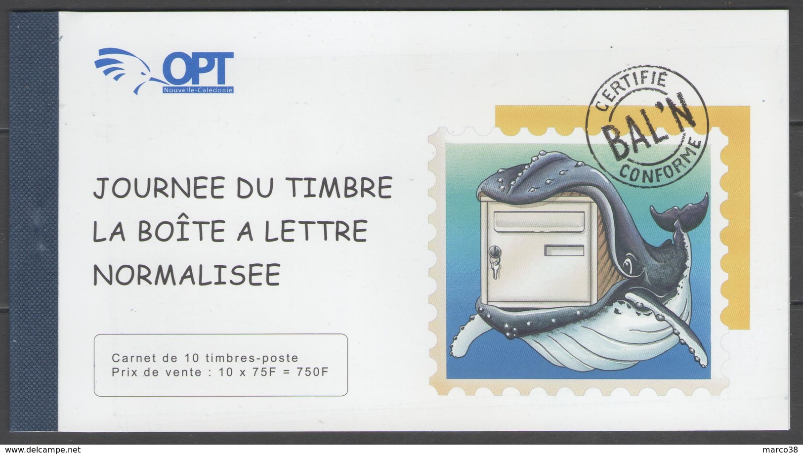 NOUVELLE-CALEDONIE:  Carnet N°C1007 **       - Cote 20€ - - Postzegelboekjes