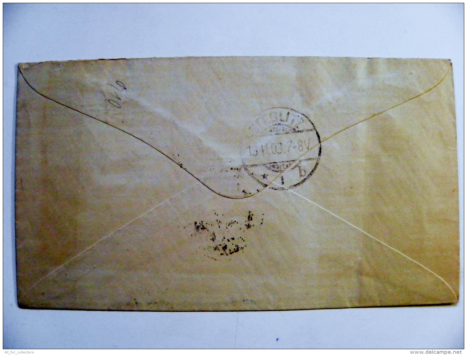 Old Cover From Russia Postal Stationery Sent From St.Petersbourg 1903 To Steglitz Berlin Germany - Lettres & Documents