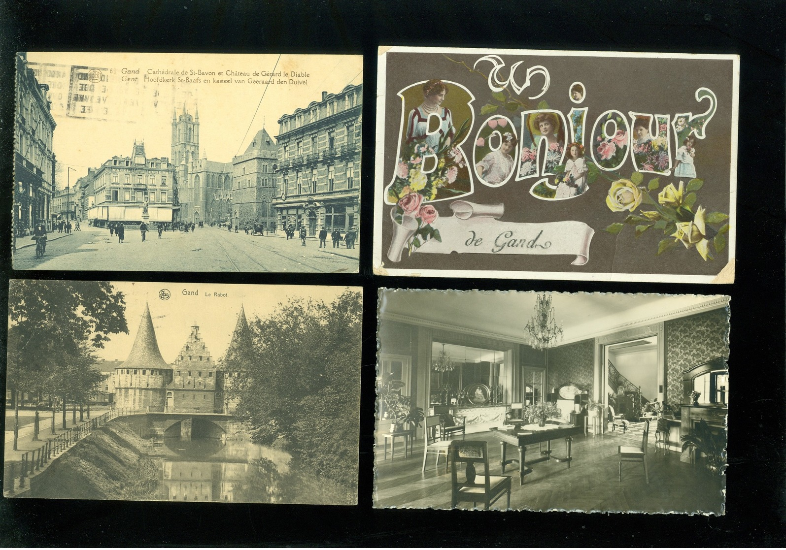 Beau Lot De 60 Cartes Postales De Belgique  Gand      Mooi Lot Van 60 Postkaarten Van België  Gent - 60 Scans - 5 - 99 Cartes