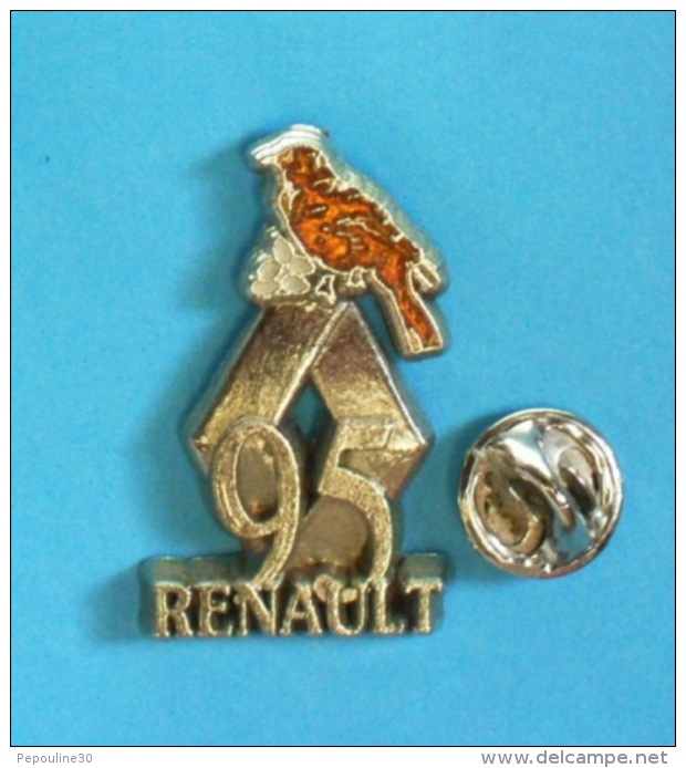 1 PIN'S //   ** RENAULT 95 / ROUSSEAU ** - Renault