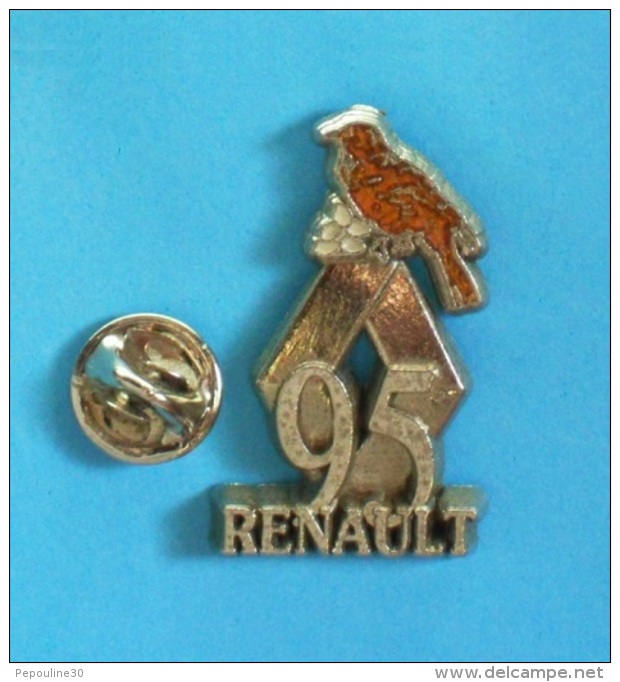 1 PIN'S //   ** RENAULT 95 / ROUSSEAU ** - Renault