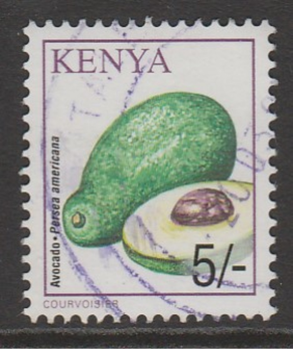 Kenya 2001 Crops 5 Sh Multicoloured SW 758 O Used - Kenya (1963-...)