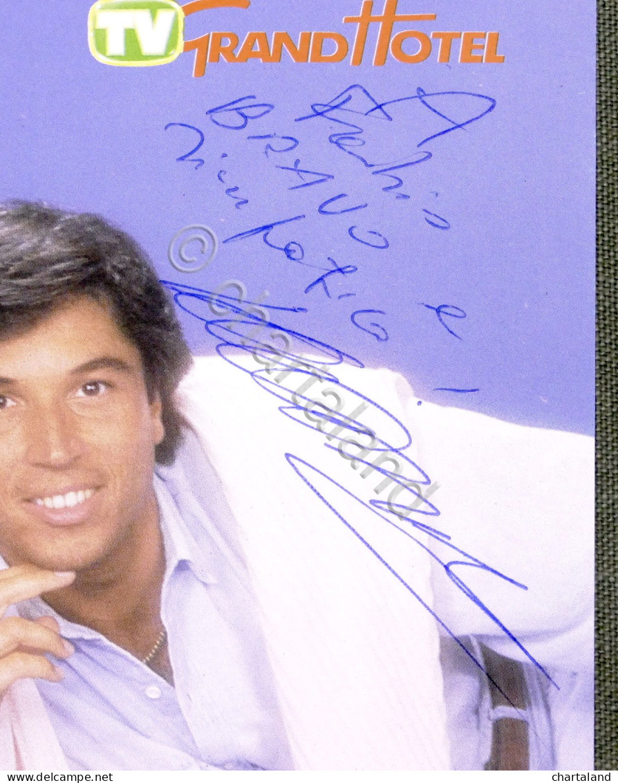 Spettacolo Televisione - Autografo Del Conduttore Valerio Merola  - Anni '80 - Altri & Non Classificati