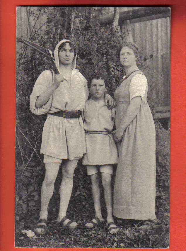 M1136a Carte Officielle Théâtre Du Jorat Mézières,Représentation De Tell,juin 1914.Tell,Gertrud Et Walther.Non Circ. - Jorat-Mézières