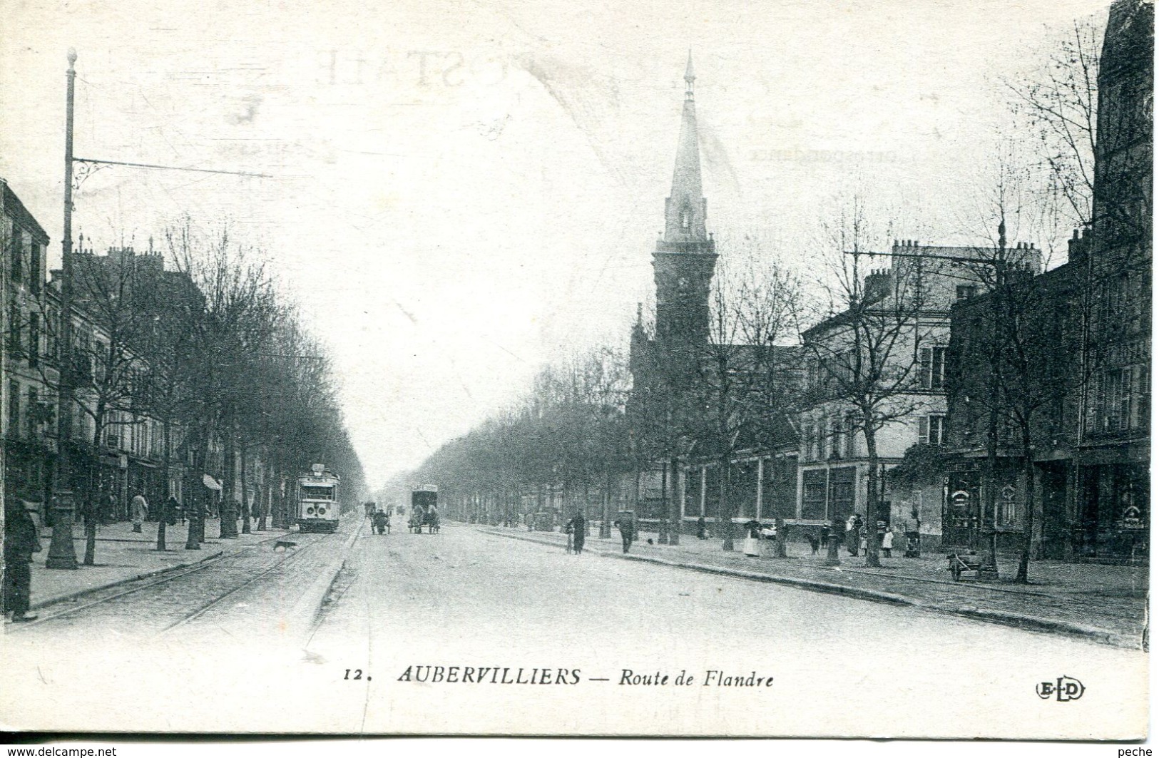 N°2533 A -cpa Aubervilliers -route De Flandre- - Aubervilliers