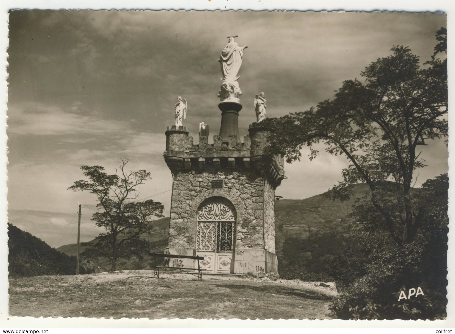 09 - Ax-les-Thermes      La Chapelle De La Vierge - Ax Les Thermes