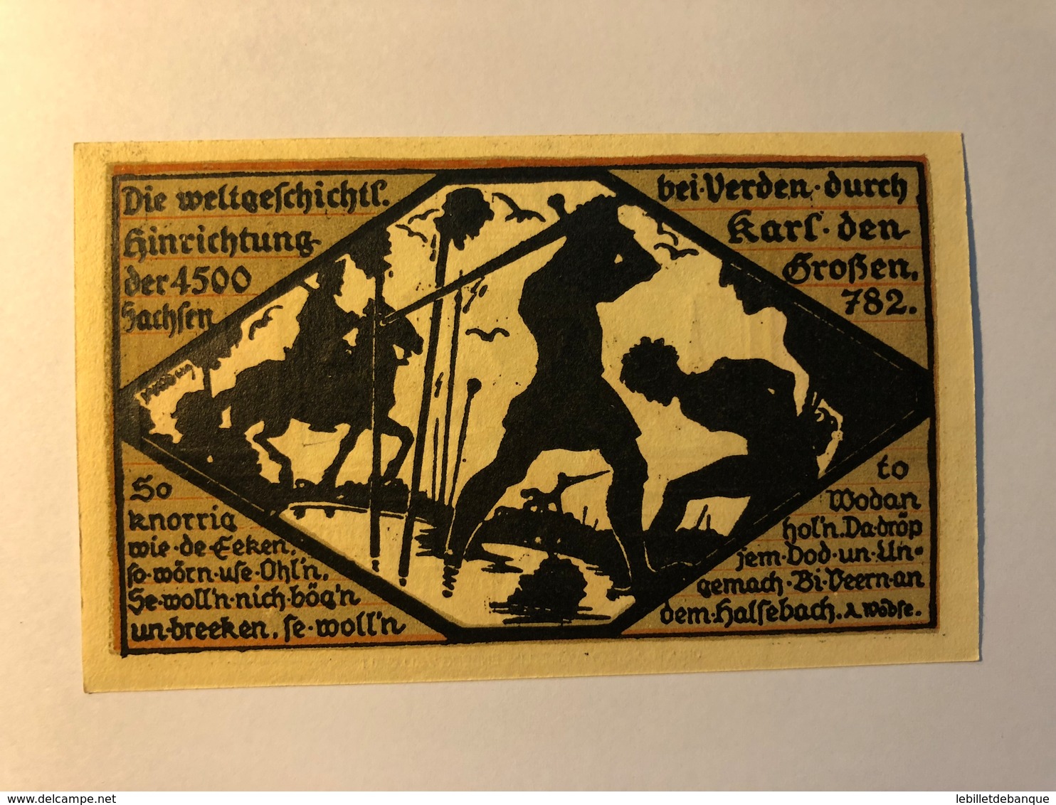 Allemagne Notgeld Berden 1 Mark - Collections