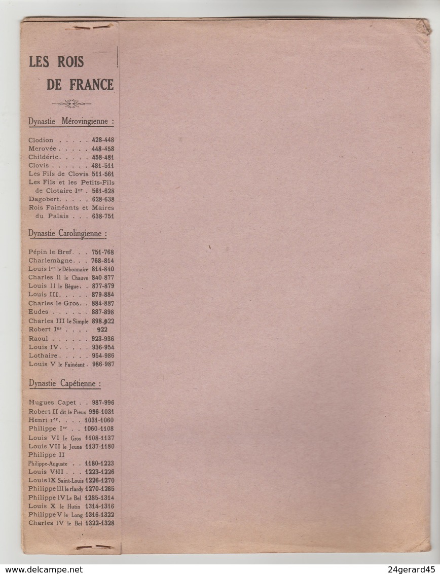 2 PROTEGE CAHIER AVEC RABATS HISTOIRE ET SYSTEME METRIQUE - Protège-cahiers