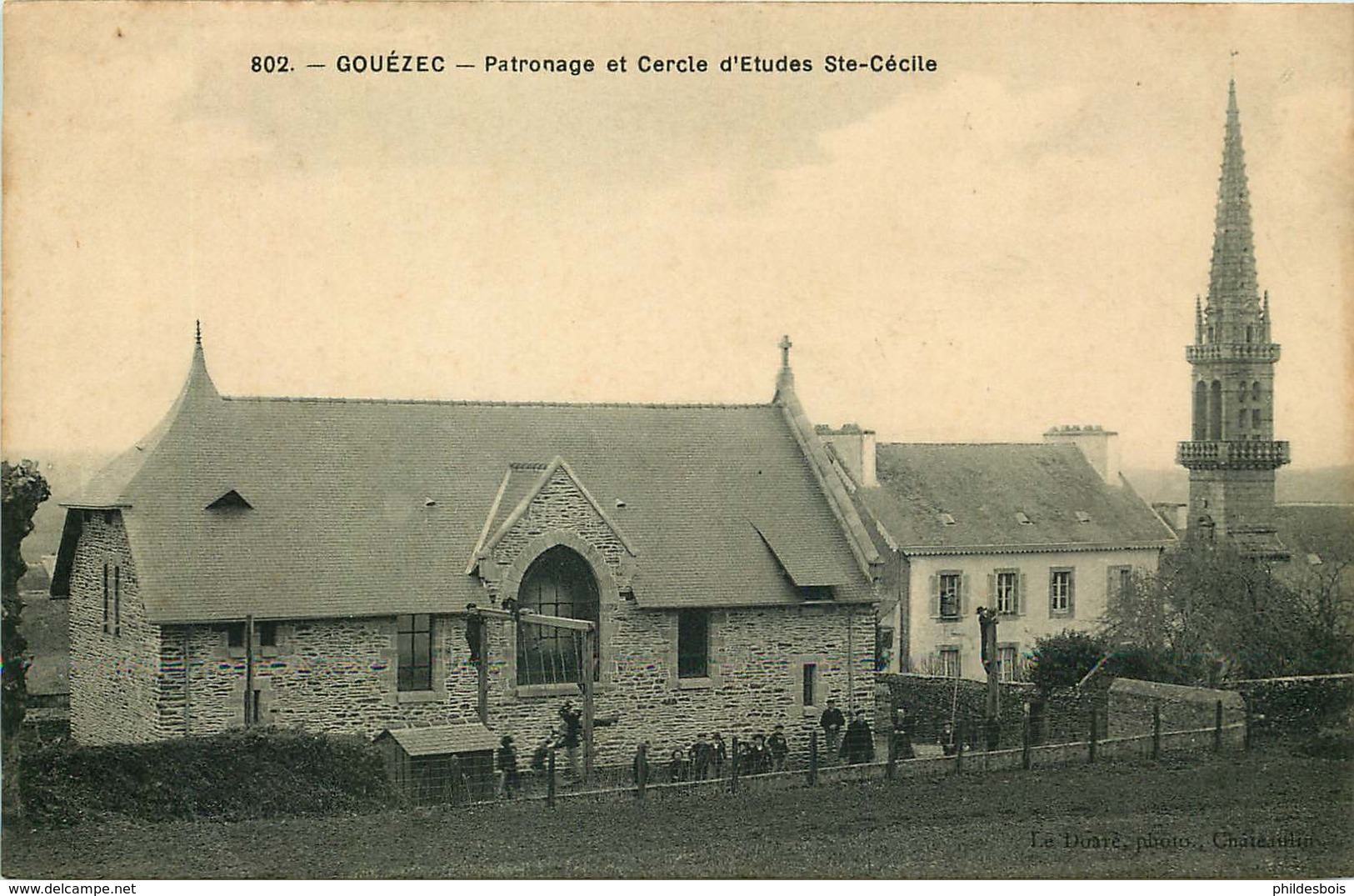 FINISTERE GOUEZEC  Cercle D'études Saint Cécile - Gouézec