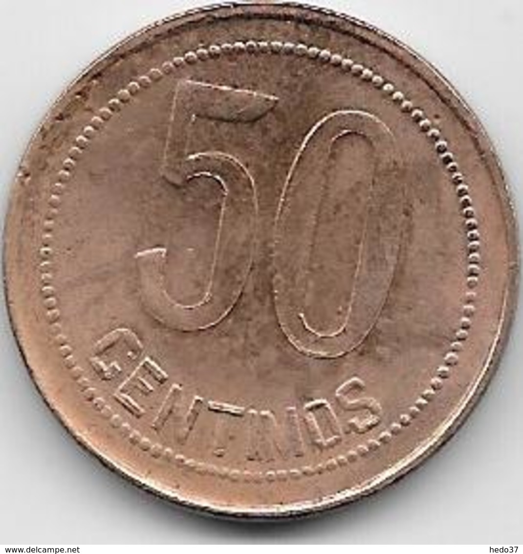 Espagne - 50 Centimos - 1937 - Zone Républicaine