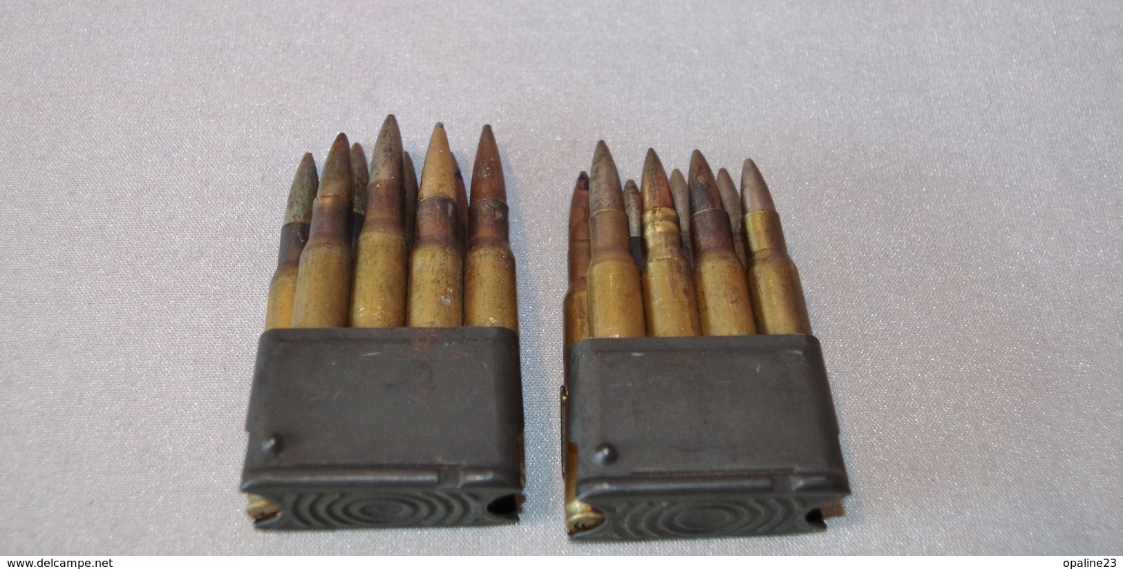 DEUX CHARGEURS GARAND USMI WW2 DE 1942,1944 - 1939-45