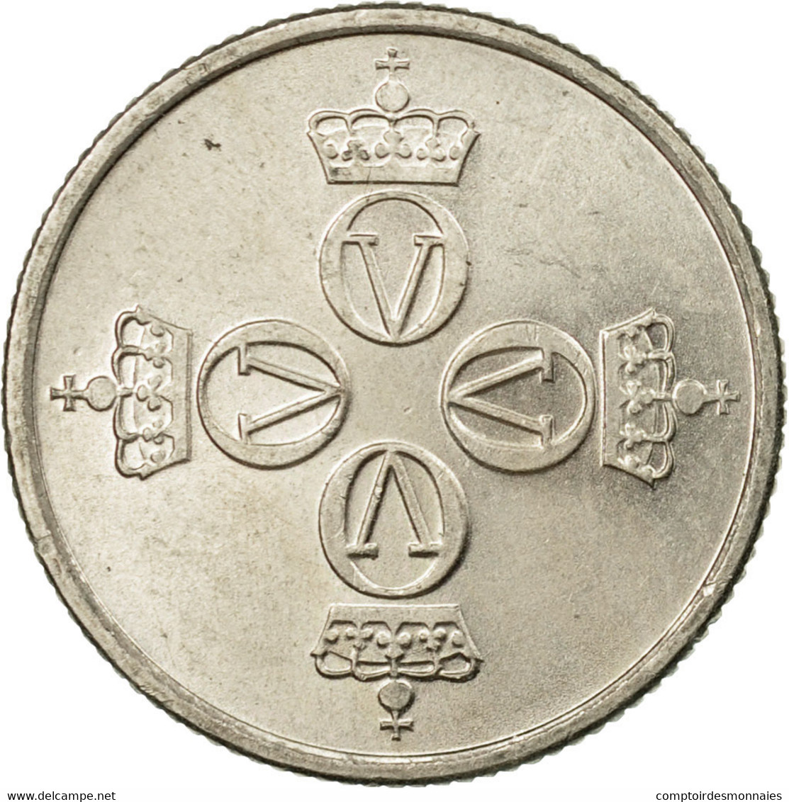 Monnaie, Norvège, Olav V, 25 Öre, 1979, TTB, Copper-nickel, KM:417 - Norvège