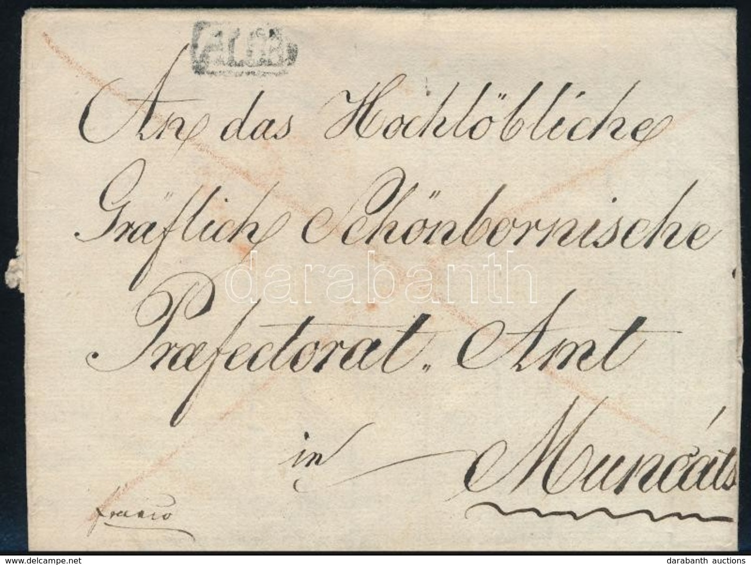 1832 Franco 'ALBA' - Munkács - Other & Unclassified