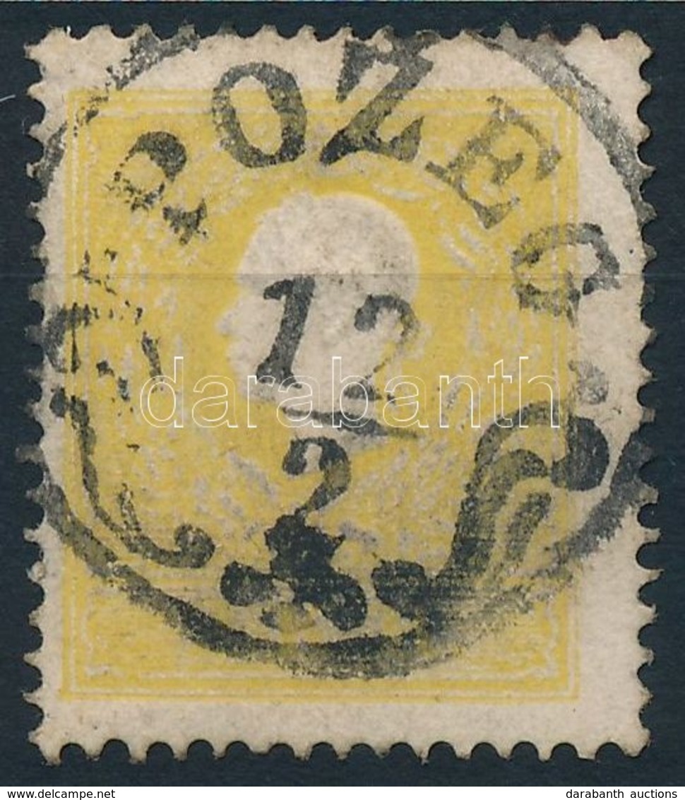 O 1858 2kr Type II. 'POZEG' - Autres & Non Classés