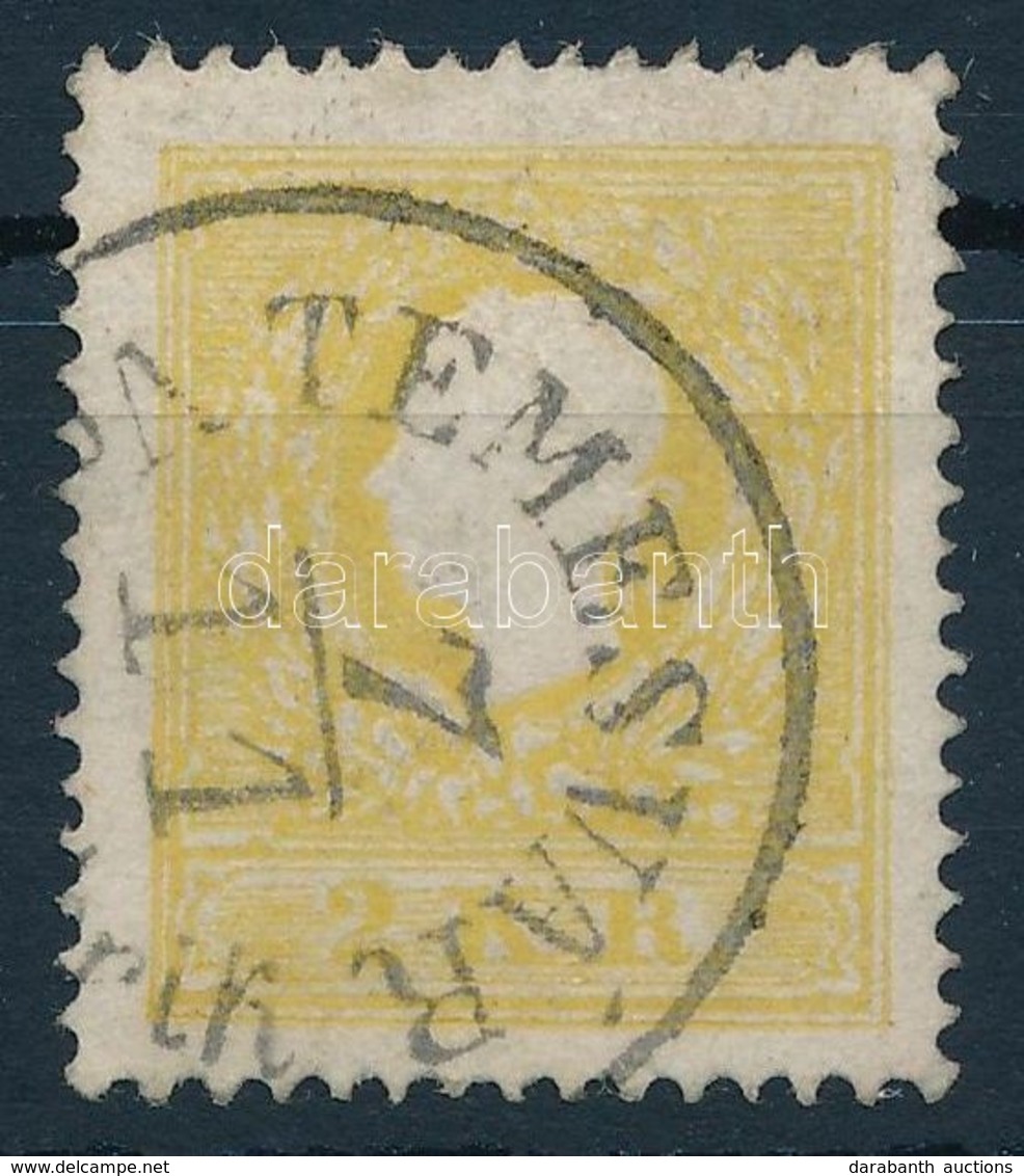 O 1858 2kr II. Típus / 2kr Type II. 'TEMESVÁR / V(orst.Fab)rik' - Otros & Sin Clasificación