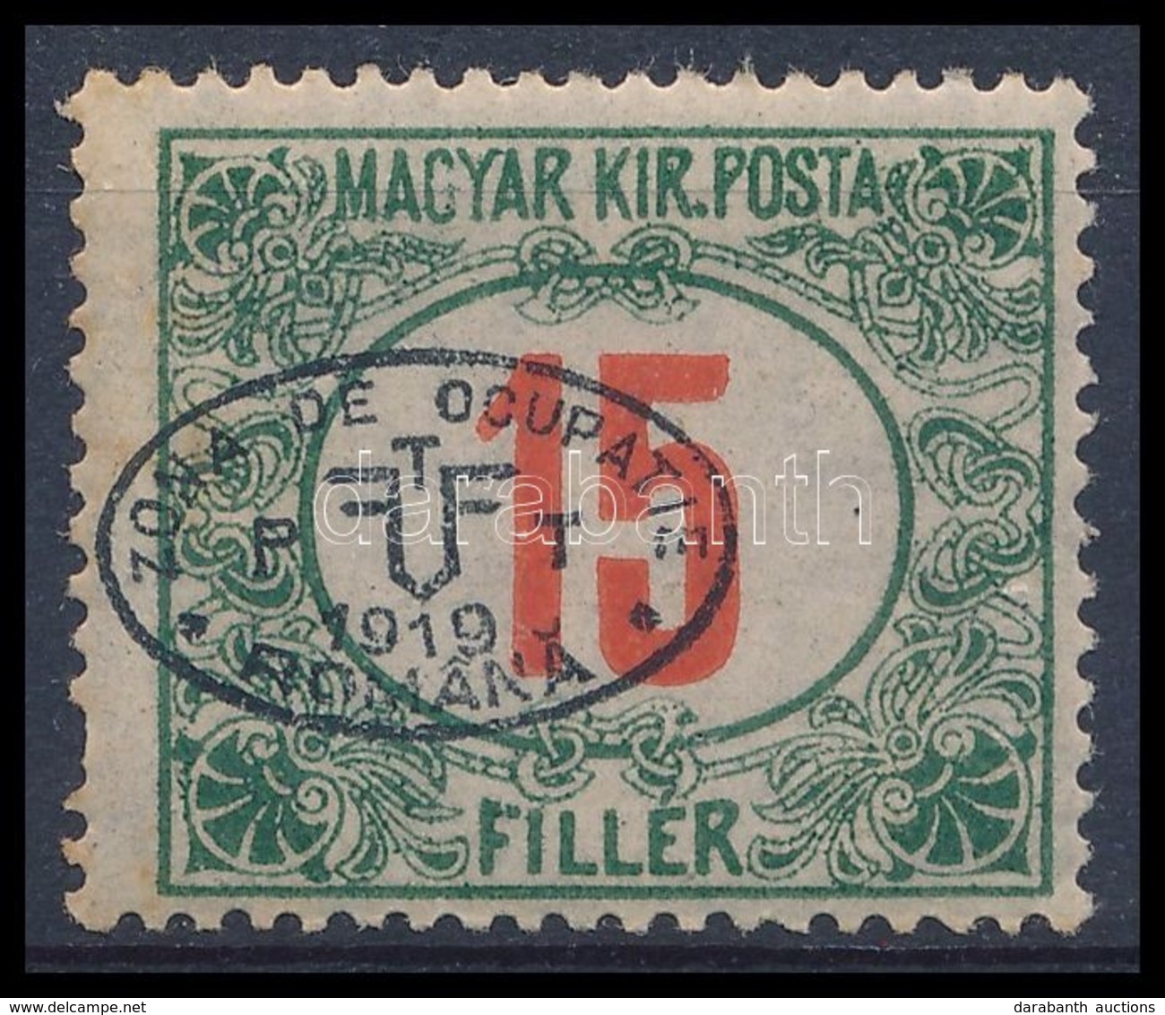** Debrecen I. 1919 Portó 15f (9.000) / Mi P8 Signed: Bodor - Sonstige & Ohne Zuordnung