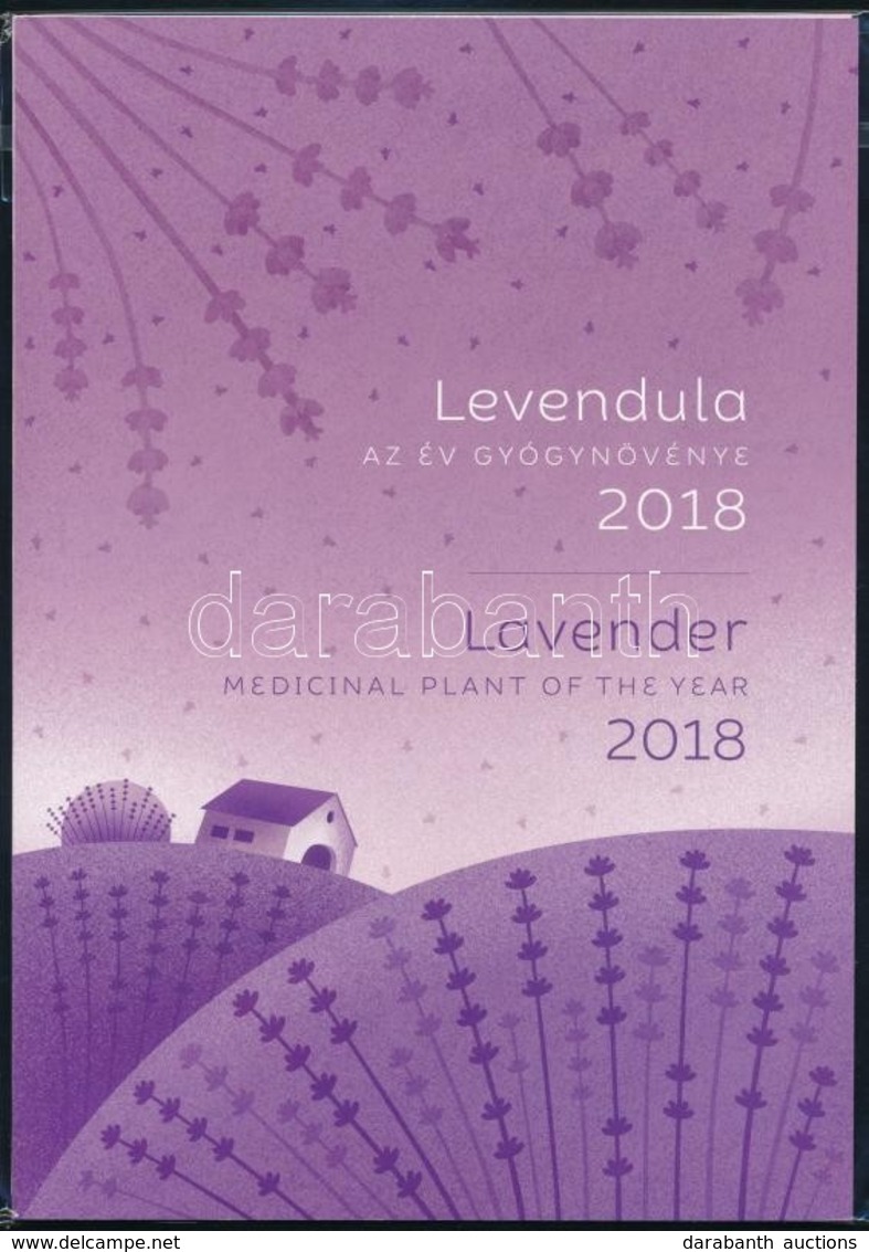 ** 2018 Levendula Bélyegszet,  Tartalma 5 Különféle Változat: A Piros Sorszámú Vágott és A Zöld Sorszámú Fogazott Kiadás - Sonstige & Ohne Zuordnung