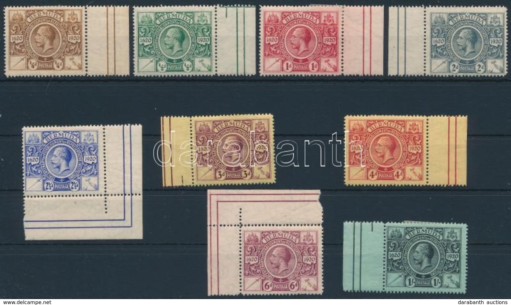 ** * 1921 Mi 60-68 (6P Postatiszta / MNH) - Autres & Non Classés