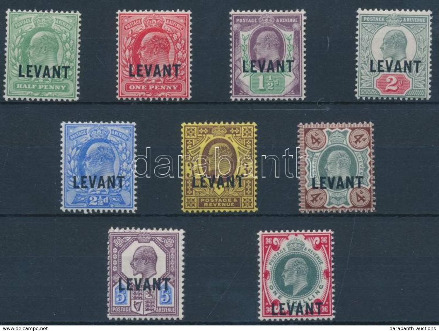* Törökország 1905 Forgalmi Bélyeg Sor 6P érték Nélkül / Definitive Stamp Mi 13-20 + 22 - Sonstige & Ohne Zuordnung