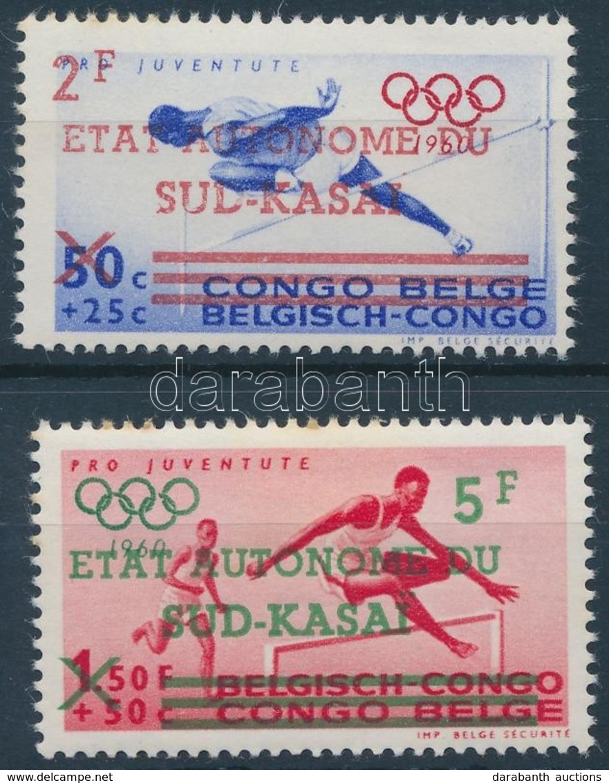 ** 1961 Nyári Olimpia Sor Mi 16-17 (rozsda Foltok) - Sonstige & Ohne Zuordnung