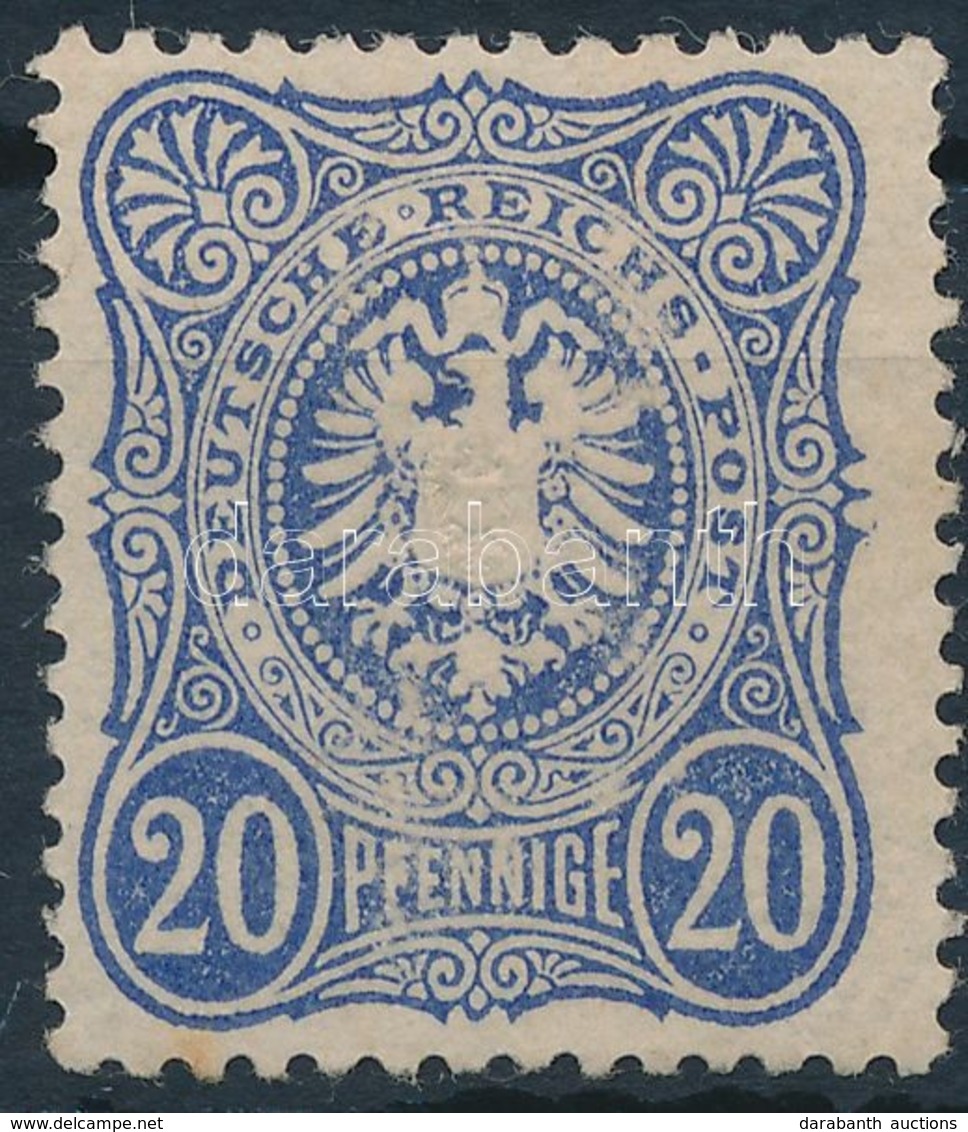 ** 1875 Mi 34b, (Mi EUR 5.000.-) Certificate: Jäschke-Lantelme (kis Barna Folt Alul / Small Stain) - Autres & Non Classés