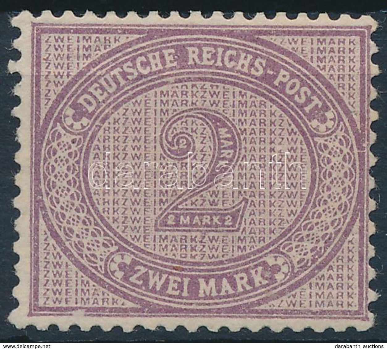 * 1875 Mi 37a, (Mi EUR 2.500.-) Certificate: Wiegand - Sonstige & Ohne Zuordnung