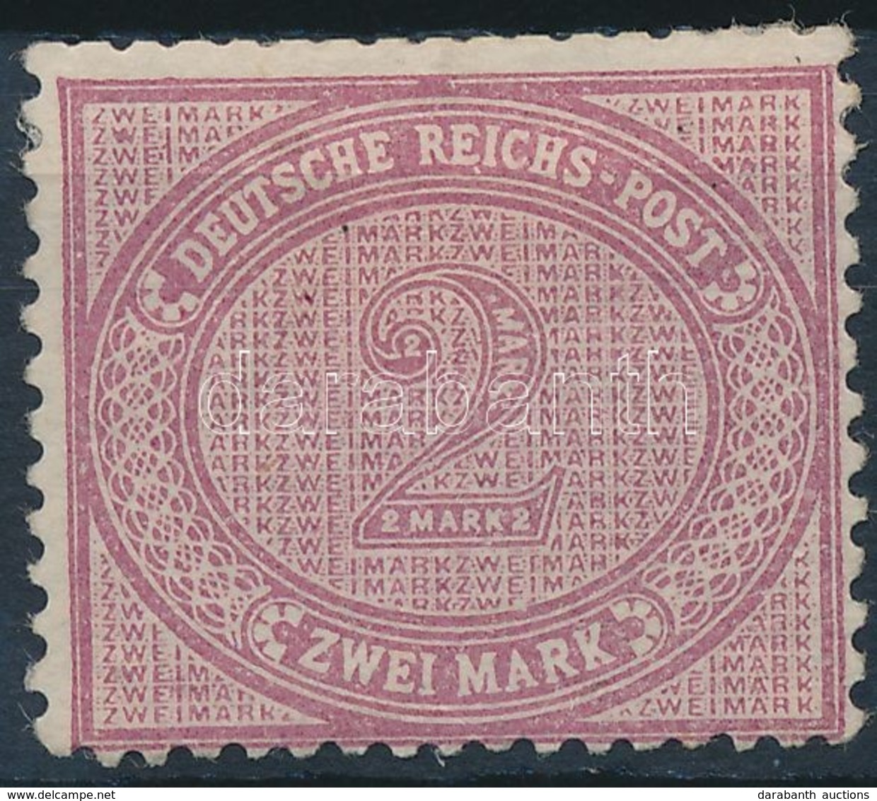 * 1875 Mi 37c Lemezhibával / With Plate Variety (Mi EUR 1.600.-) Certificate: Jäschke-Lantelme (rövid Fogak / Short Perf - Autres & Non Classés