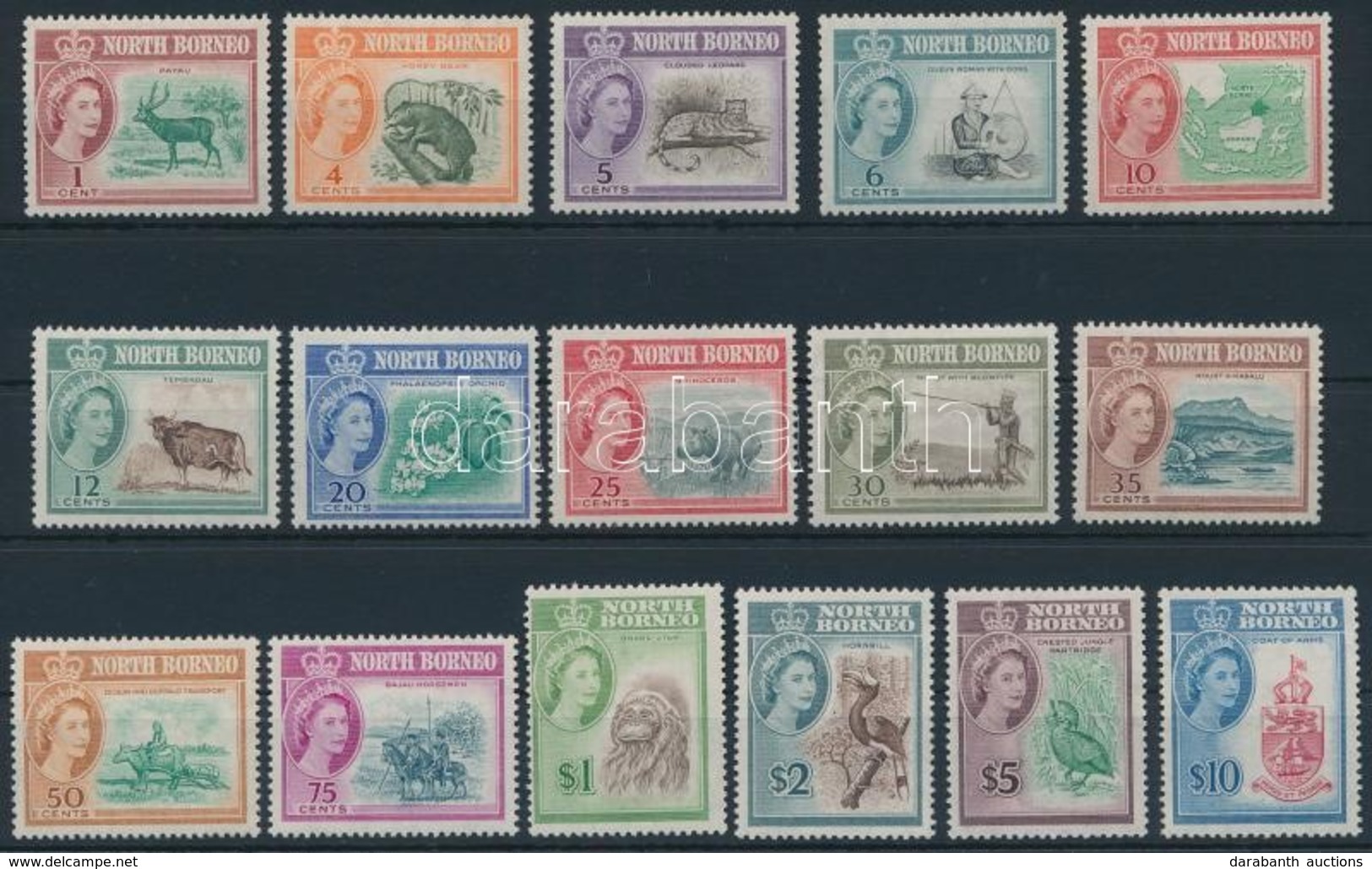 ** 1961 Forgalmi Sor Mi 313-328 - Sonstige & Ohne Zuordnung