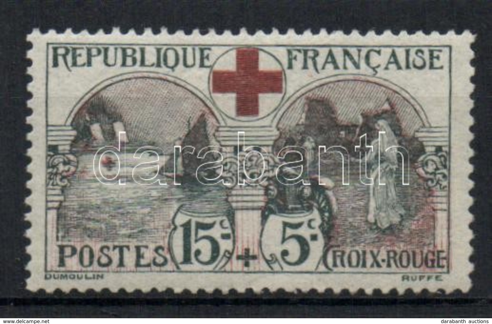 * 1918 Vöröskereszt Mi 136 - Sonstige & Ohne Zuordnung
