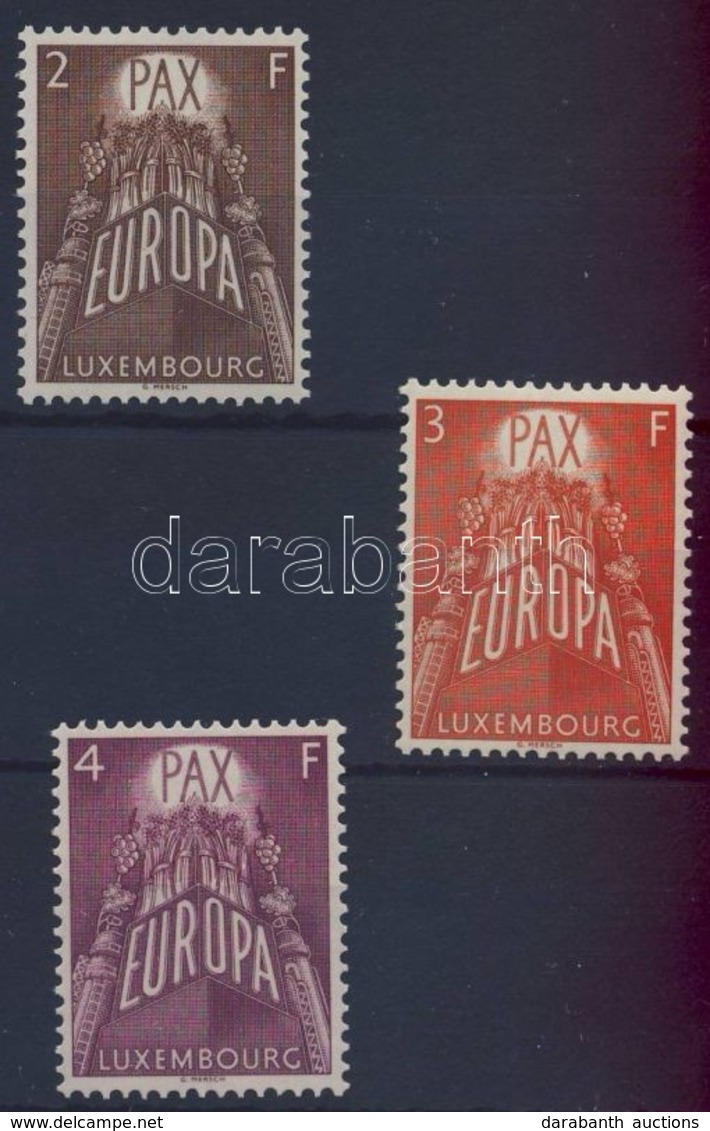 ** 1957 Europa CEPT Mi 572-574 - Andere & Zonder Classificatie