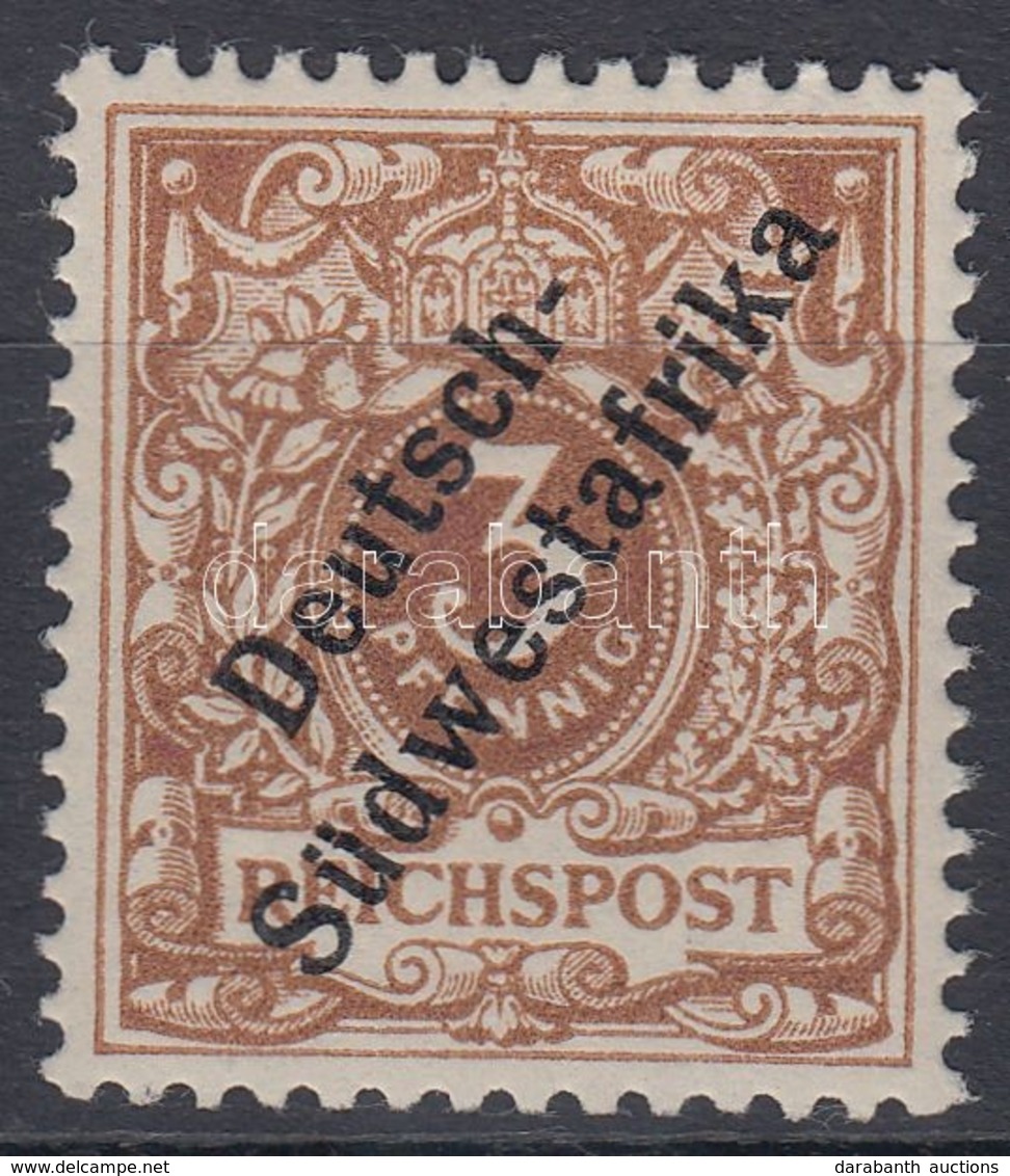 ** Deutsch-Südwestafrika 1898 Mi 5c Signed: Gebr. Senf - Sonstige & Ohne Zuordnung