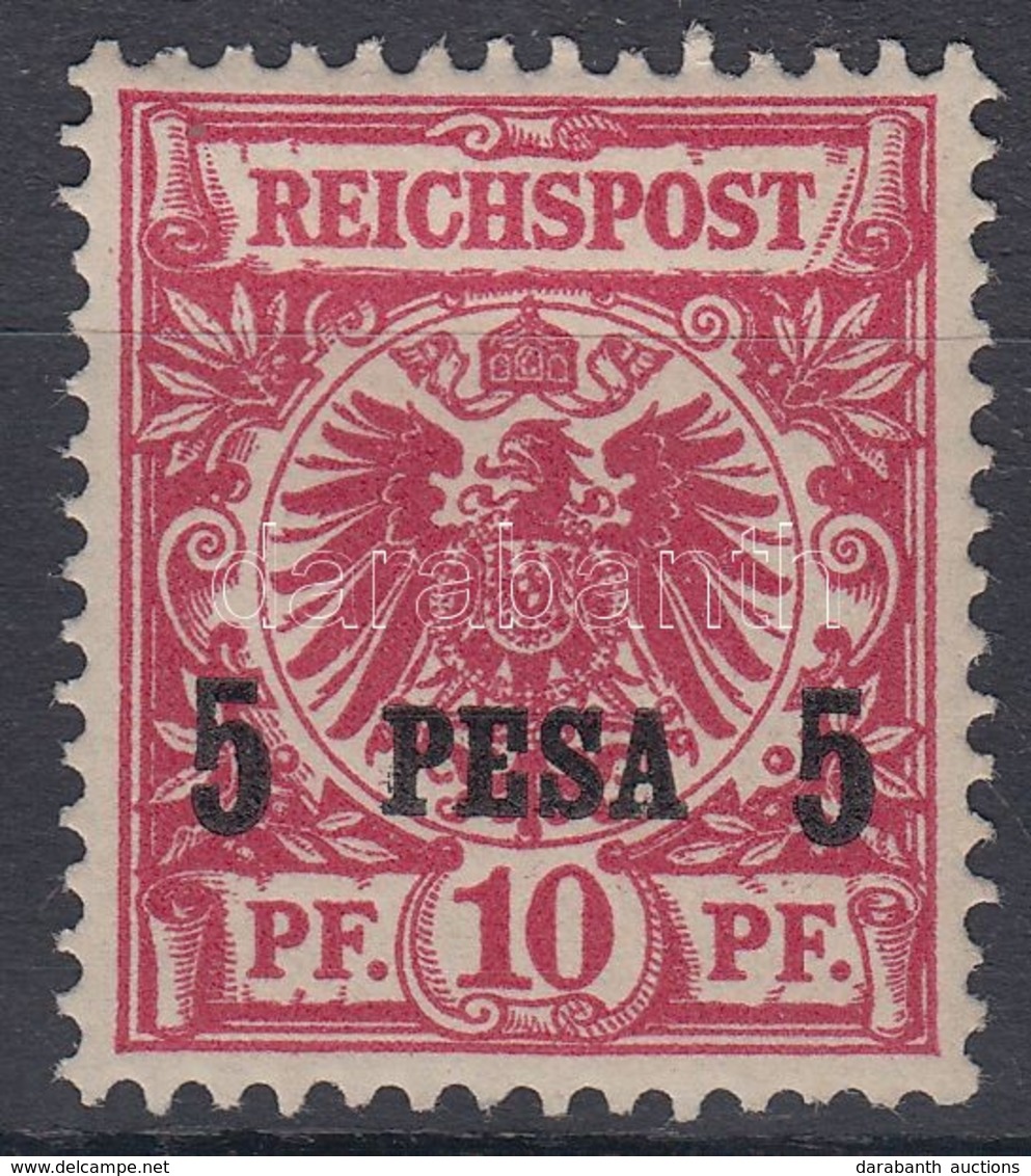 * Kelet-Afrika 1893 Mi 3 Id. Certificate: Jäschke-Lantelme - Sonstige & Ohne Zuordnung
