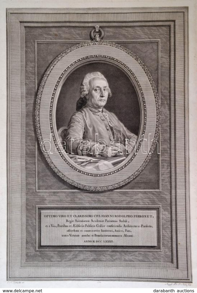 20 Nagyméretű Metszet A Description Des Projets Et De La Construction Des Ponts De Neuilly, De Mantes, D'Orleans Et Autr - Stiche & Gravuren