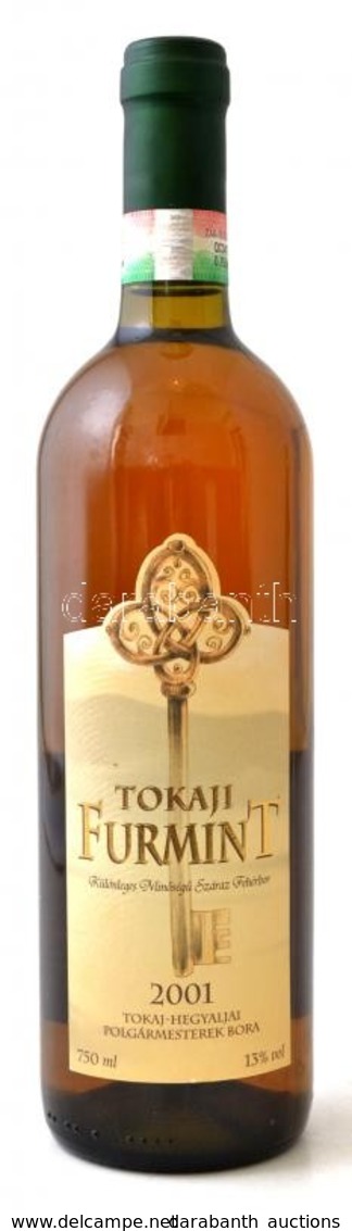 2001 Tokaji Száraz Furmit. A Tokaj.hegyaljai Polgármesterek Bora. Kereskedelmi Forgalomba Nem Került. Bontatlan Palack / - Sonstige & Ohne Zuordnung