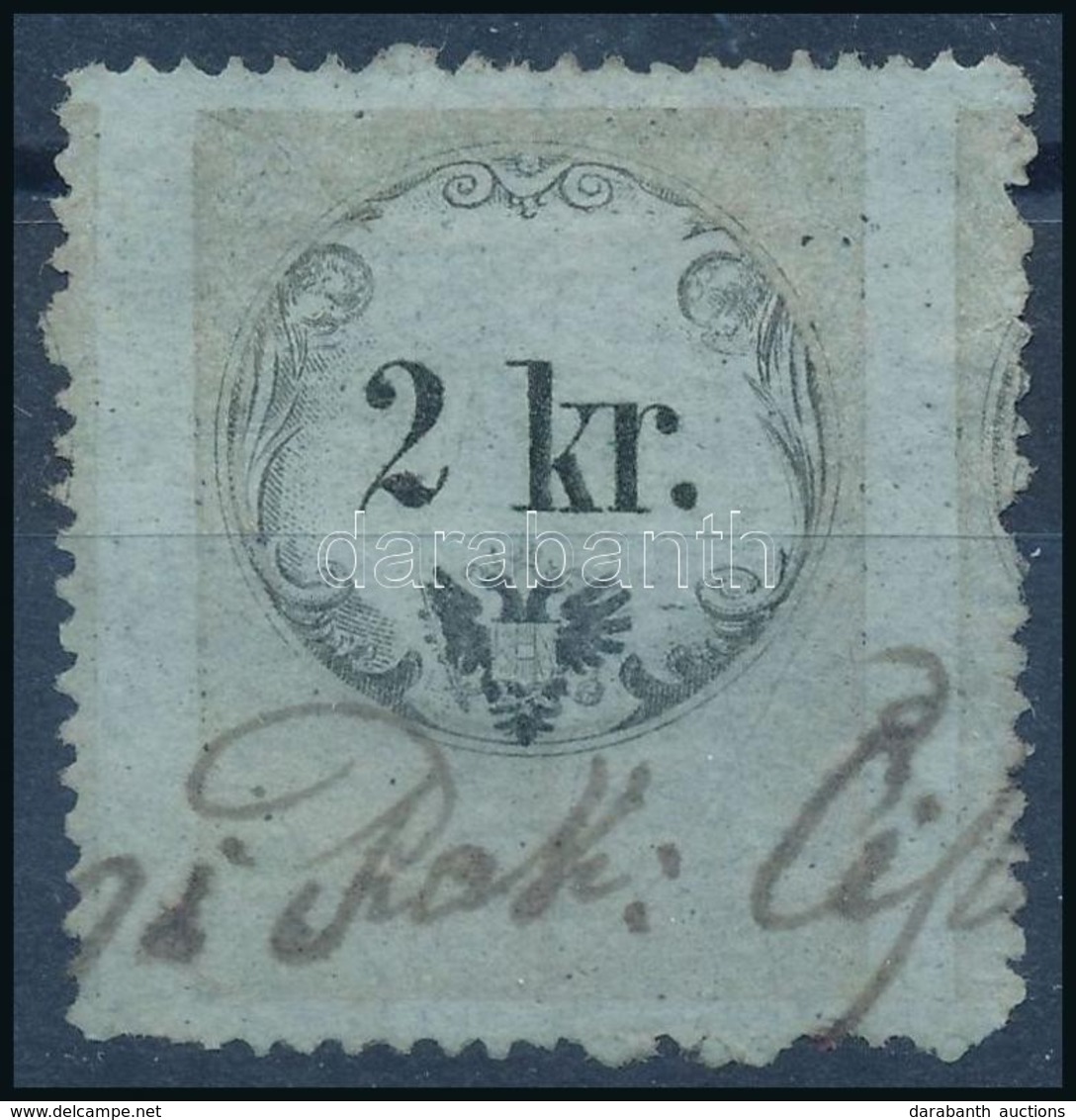 1858 2kr Extra Szélesre Fogazott, Képbe Fogazott / Extra Wide - Non Classés