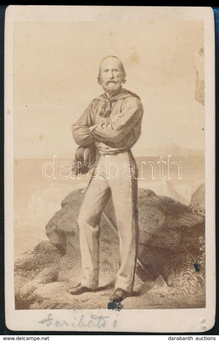 Cca 1866 Giuseppe Garibaldi (1807-1882) Portréja, Fénynyomat, 10×6 Cm /
Cca 1866 Portrait Of Giuseppe Garibaldi (1807-18 - Sonstige & Ohne Zuordnung