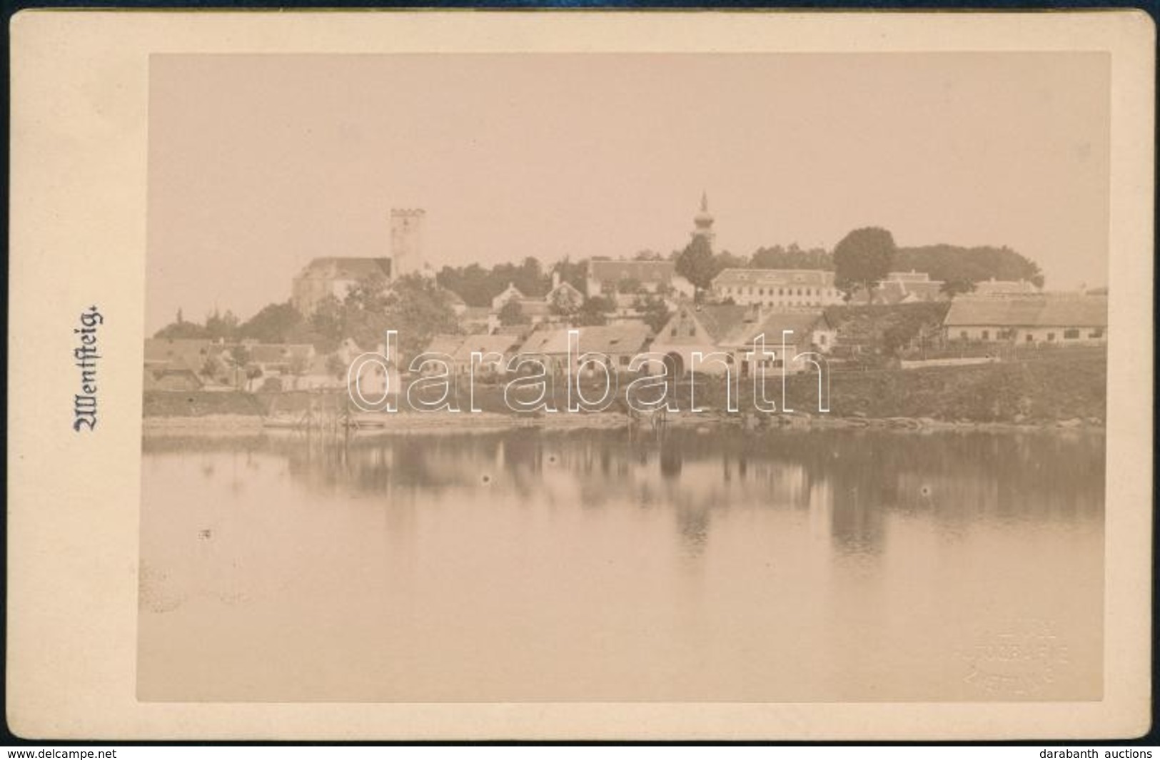 Cca 1890 Allentsteig, Niederösterreich, Ausztria, Keményhátú Fotó, C. Lux Műterméből, 10,5×16,5 Cm / Allentsteig, Austri - Sonstige & Ohne Zuordnung