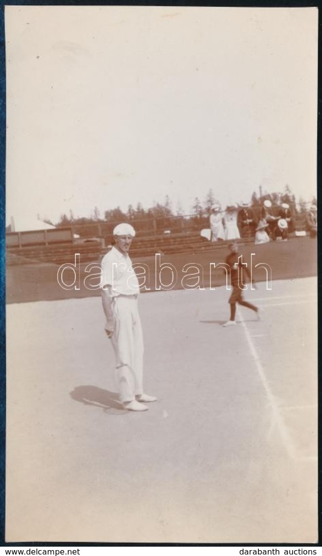 1912 A Szabadtéri Férfi Tenisz Páros Olimpiai Bajnoka, Egyéni Második Helyezett Harold Kitson (1874-1951) Dél-afrikai Te - Sonstige & Ohne Zuordnung