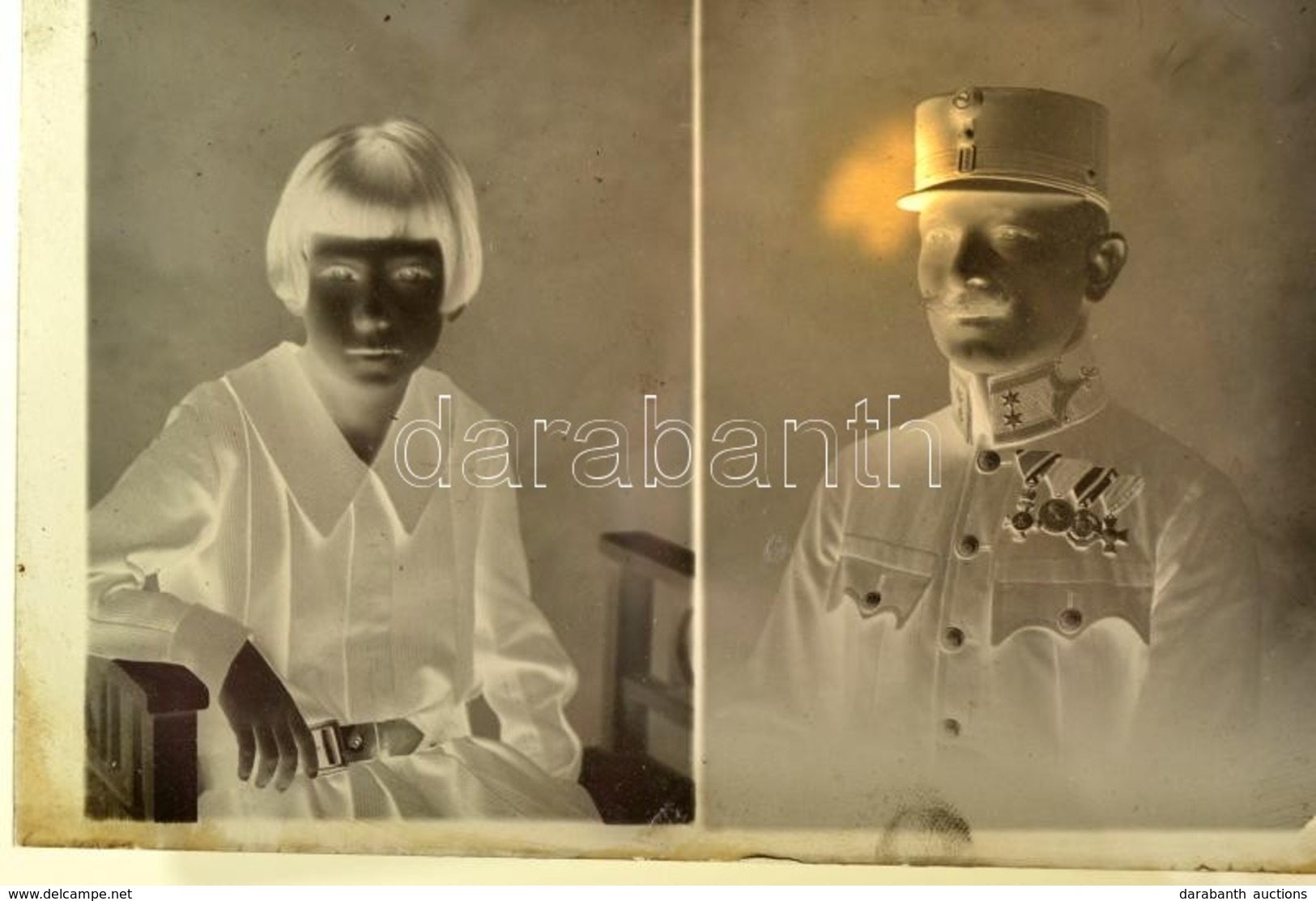 Cca 1925 és 1940 Között Készült Katonai Felvételek (családi Körben Is) Az Egri Fotó-GRÁF Műterem Hagyatékából, Többen Ki - Non Classés