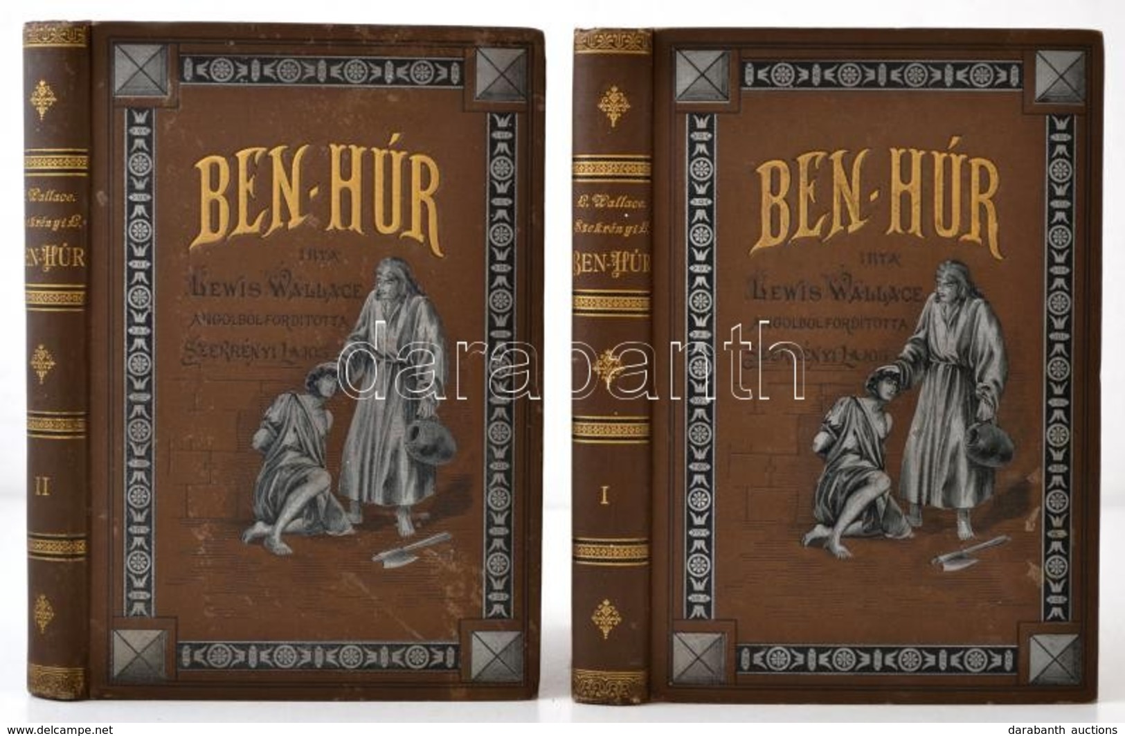 Wallace, Lewis: Ben-Húr I-II.
Szeged, 1894, A Fordító Kiadása (Bába Sándor Könyvnyomdája), 1 T. (szerzői Arckép) + 2 P.  - Ohne Zuordnung