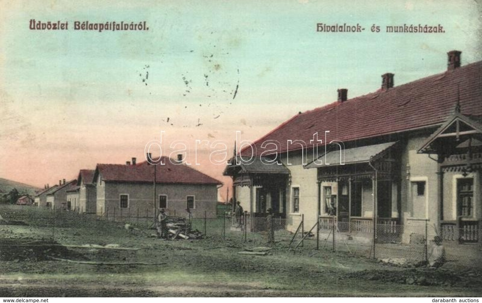 T2 1913 Bélapátfalva, Hivatalnok- és Munkásházak - Ohne Zuordnung