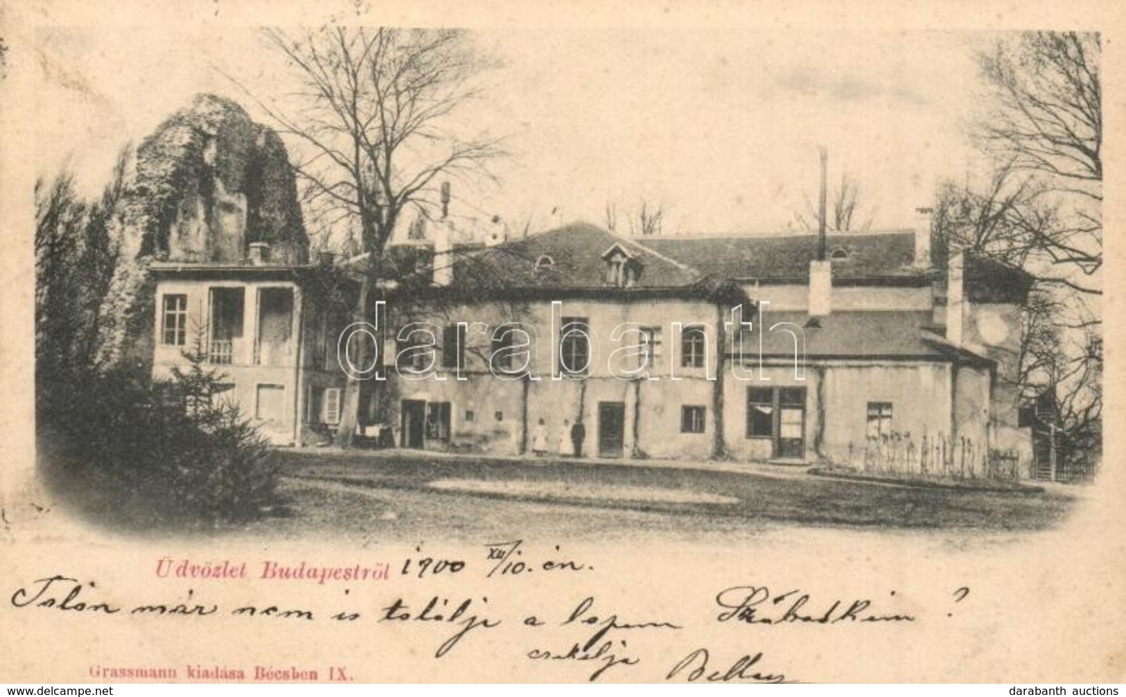T2 1900 Budapest XIII. Volt Nádor Kastély (József Főherceg Villa) A Margitszigeten - Ohne Zuordnung