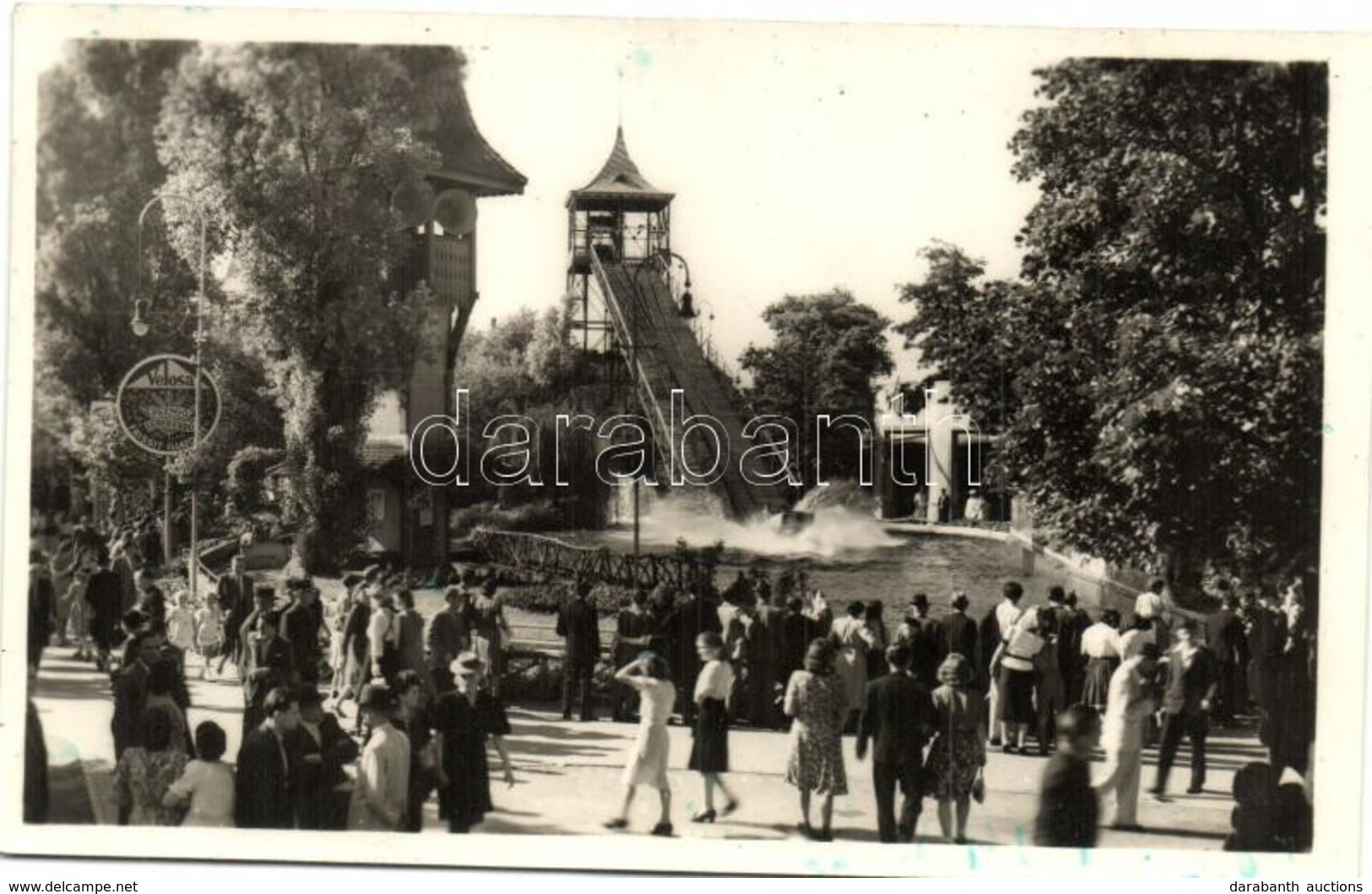 T2 Budapest XIV. Városliget, Hungária Park (Angol Park), Vízisikló, Velosa Pezsgő Fenyőfürdő - Ohne Zuordnung