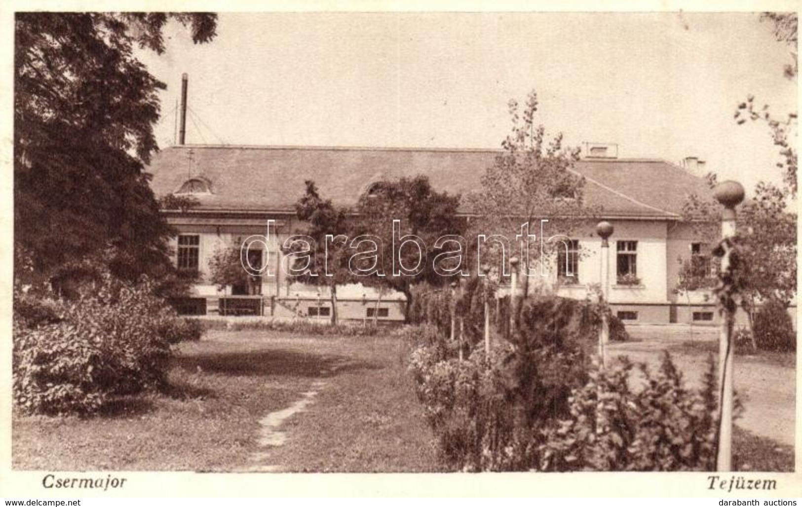 T2 1936 Csermajor, Tejüzem, M. Kir. Mezőgazdasági Tejipari Szakiskola - Ohne Zuordnung