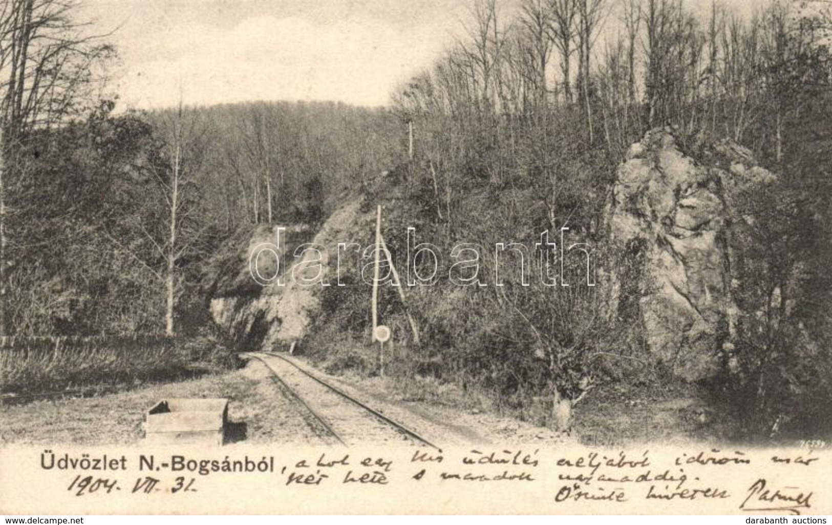 T2 1904 Boksánbánya, Németbogsán, Bocsa; Erdei Vasútvonal / Forest Railway - Non Classés