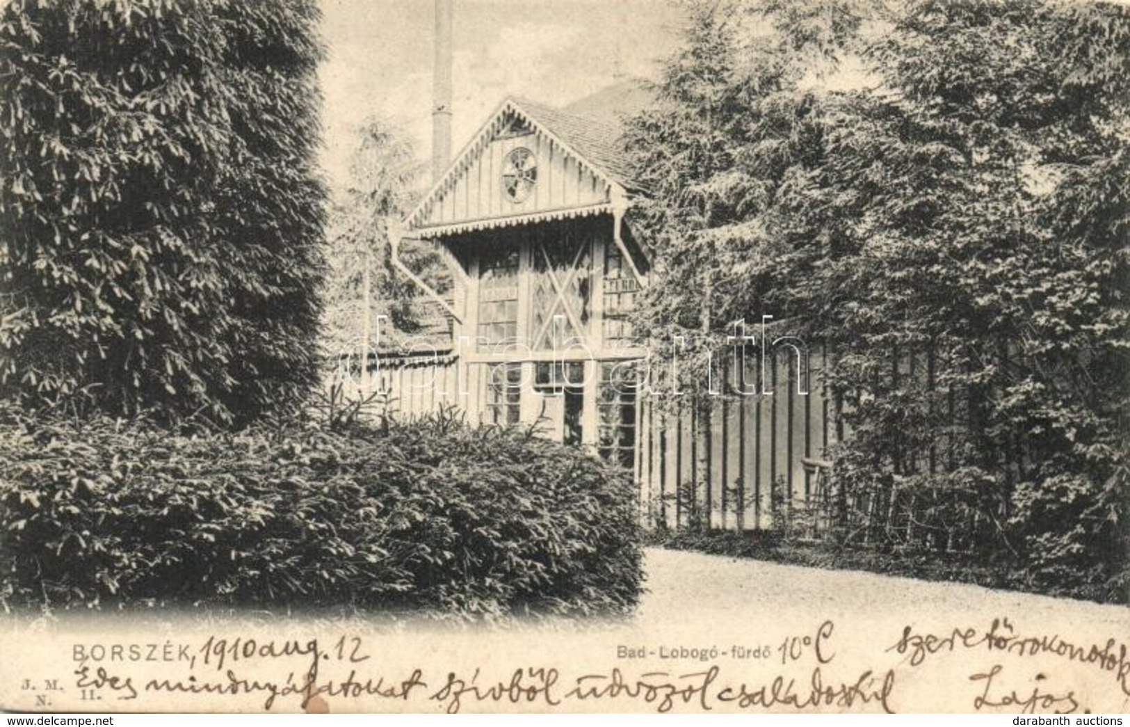 T2/T3 1910 Borszék, Borsec; Lobogó-fürdő / Spa (EB) - Non Classés