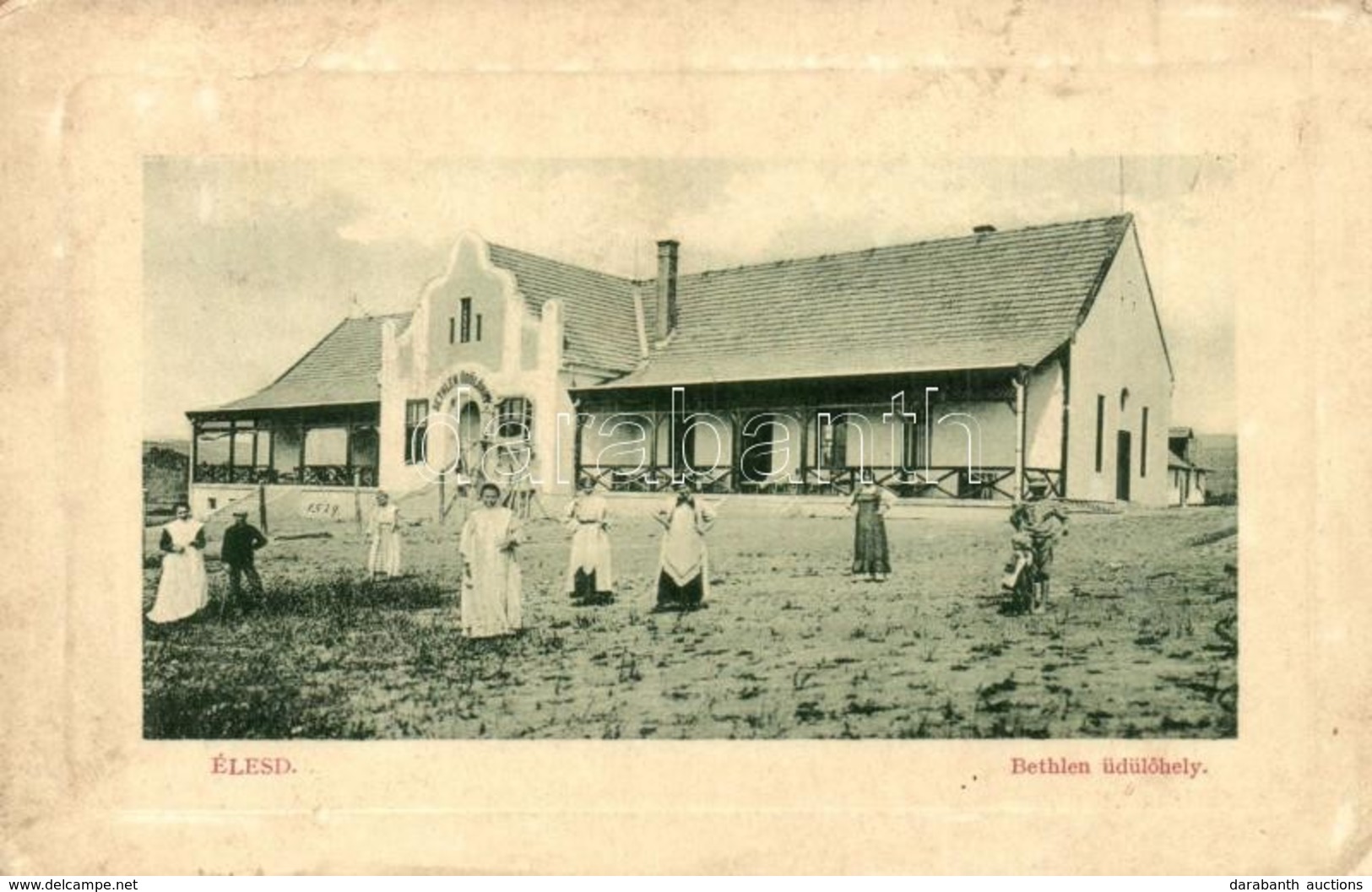 T2/T3 1913 Élesd, Alesd; Bethlen üdülőhely. W.L. Bp. 7521. Kiadja Sándor Mór / Holiday Resort  (EK) - Ohne Zuordnung